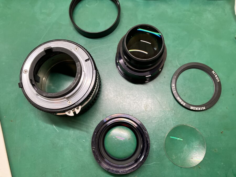 Ai NIKKOR 50mm f/1.4は修理､カビ取り清掃はできる？整備料金は 